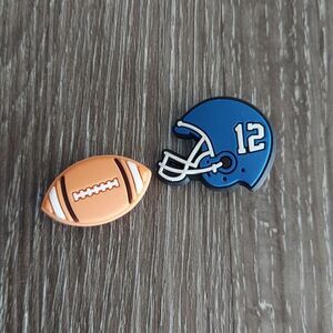 Football Croc Charms